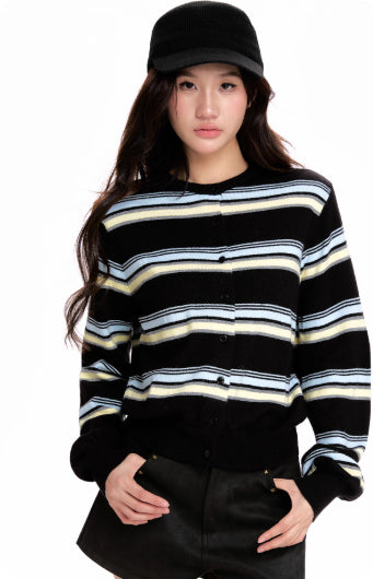 High-waisted Slimming Knitted Base Layer Top